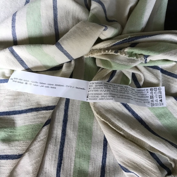 ZARA Rustic Dress with Ruffle Trim. Midi Dress. - Picture 7 of 7